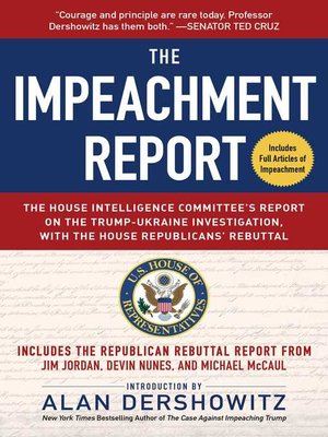cover image of The Impeachment Report